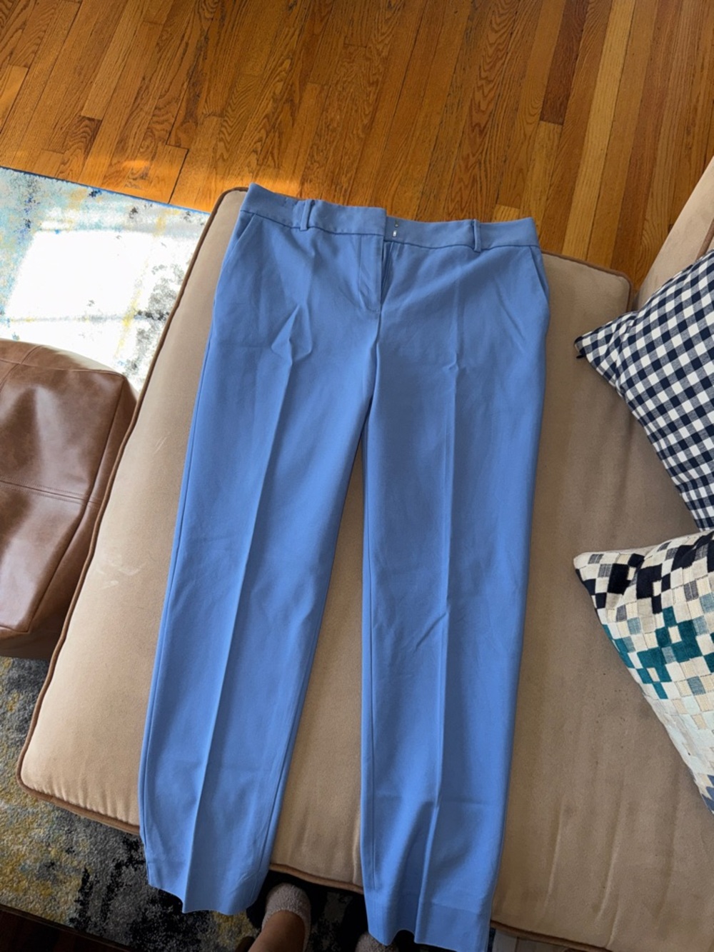 Talbots Blue Hampshire Ankle Pants